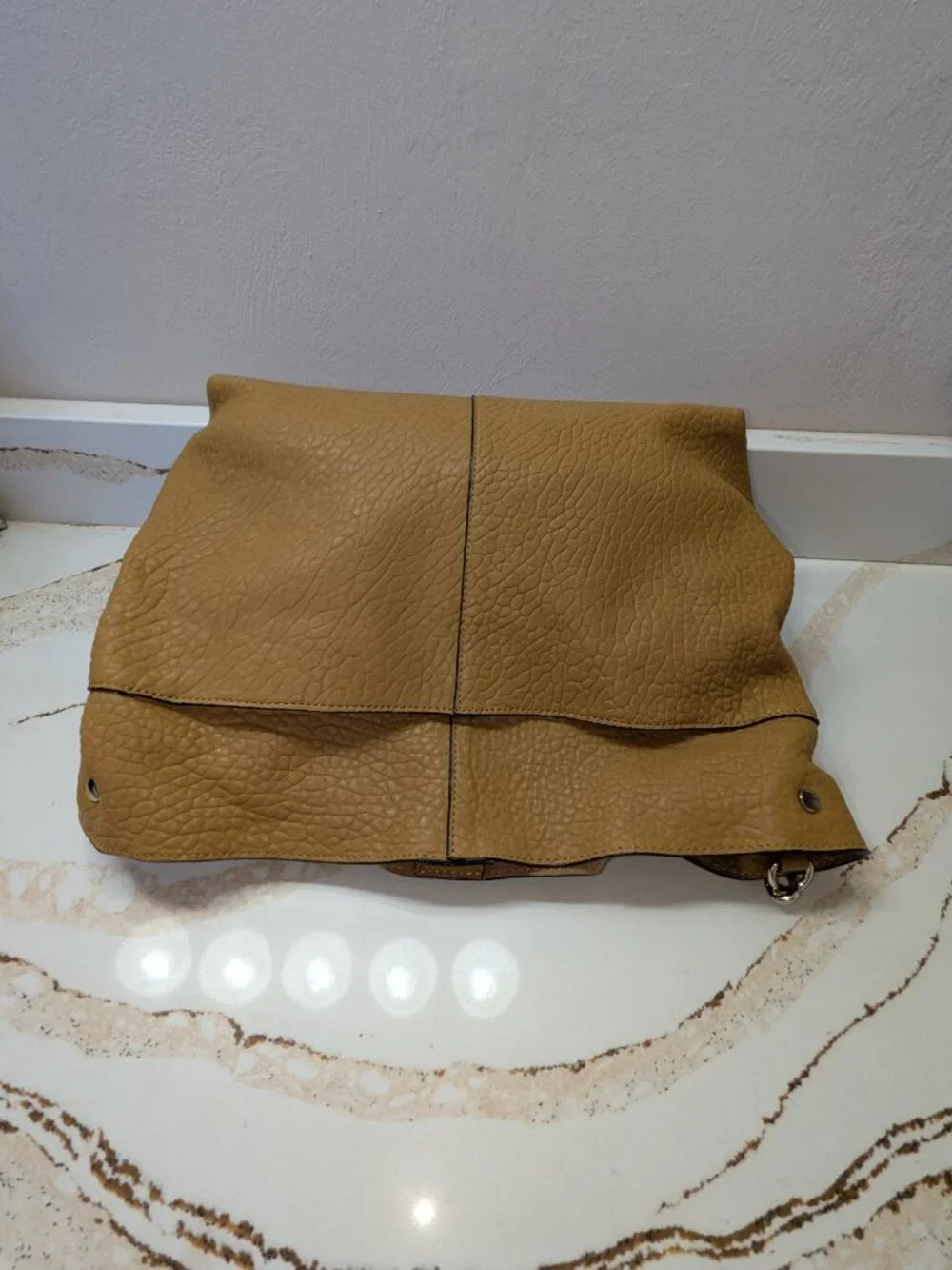 Vince Camuto pebbled leather convertible. EUC! - Picture 4 of 9